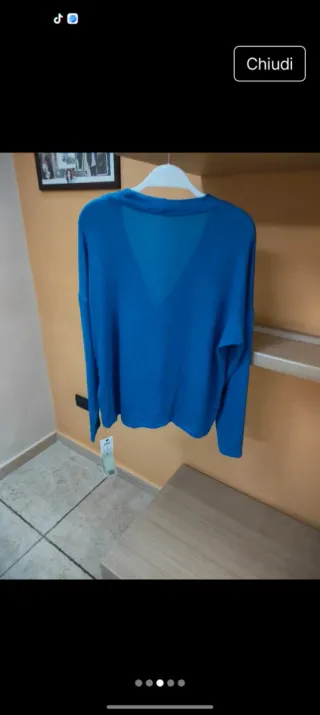 Maglia Intimissimi cashmere modal blu M