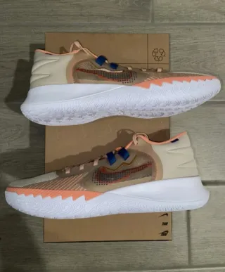 Zapatillas Baloncesto Nike Beige/Naranja