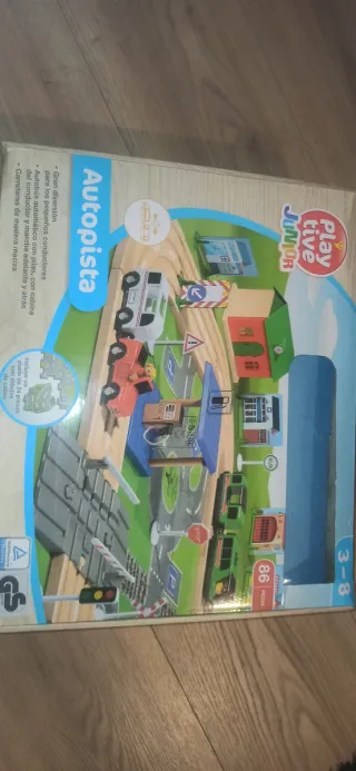 Autopista de madera Playtive Junior