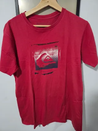Camiseta Quiksilver Roja Talla M