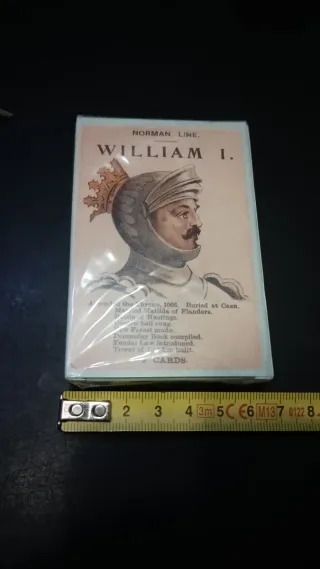 Carte da Gioco William I - Norman Line Sigillate