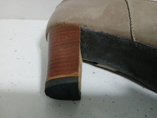 Botines piel T/39 seminuevos