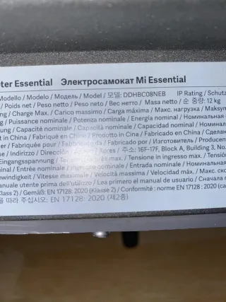 Patinete Eléctrico Xiaomi