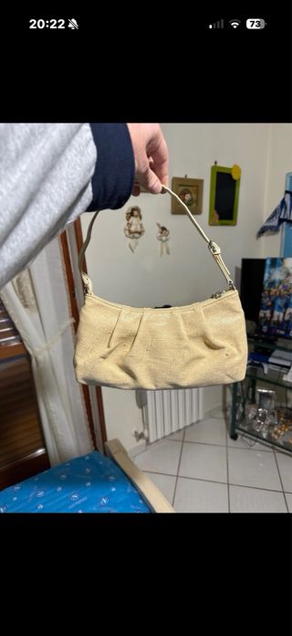 Borsetta donna Mazzini beige