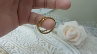 Pendientes Aro Chapado Oro 18k