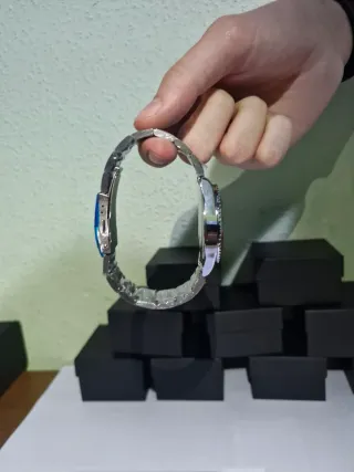 Reloj MODAIYA Elegante Negro y Plateado