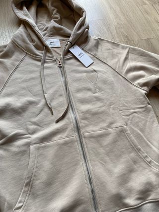 Sudadera Ami con cremallera y logo