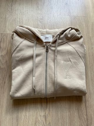 Sudadera Ami con cremallera y logo