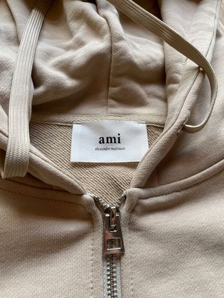 Sudadera Ami con cremallera y logo