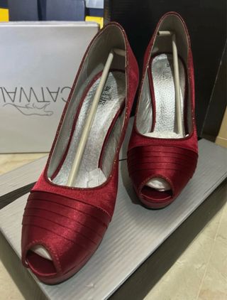 Zapatos de fiesta Peptoe rojos