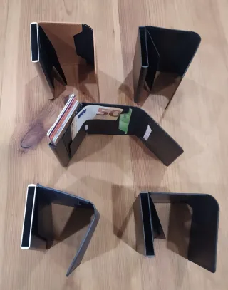 Cartera tarjetero con seguridad RFID,,,