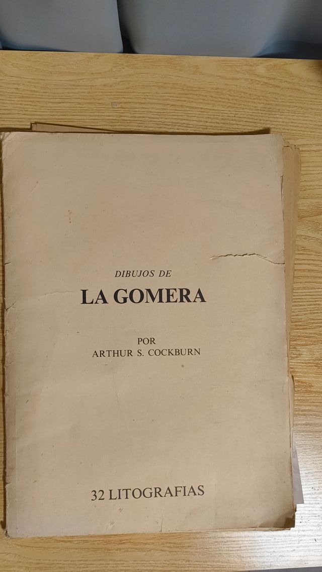 Dibujos de La Gomera por Arthur S. Cockburn