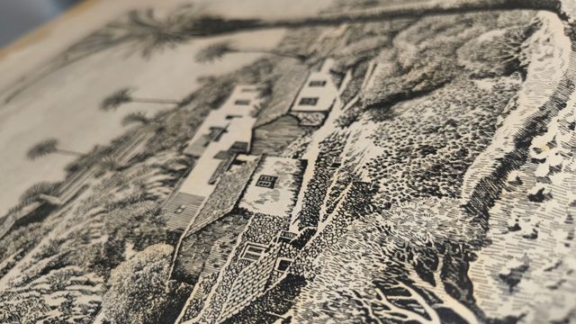 Dibujos de La Gomera por Arthur S. Cockburn