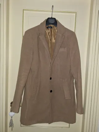 Cappotto Chroy Uomo Taglia 46 Beige
