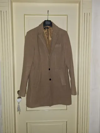 Cappotto Chroy Uomo Taglia 46 Beige