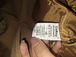 Cappotto Chroy Uomo Taglia 46 Beige