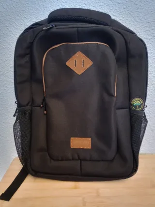 Mochila portátil negra
