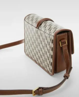 Bolso bandolera Mango estampado