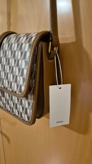 Bolso bandolera Mango estampado