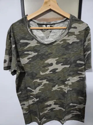 Camiseta Freestyle Camuflaje Talla M