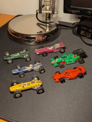 Modellini auto da corsa vintage F1 Formula 1