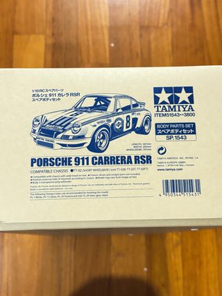 Tamiya Porsche 911 Carrera RSR Body Set 1/10