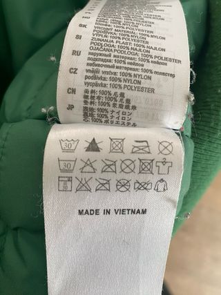 Carhartt Giubbotto Piumino Verde Taglia M