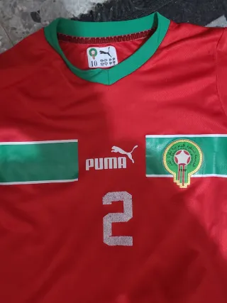 Camiseta Fútbol Puma Marruecos Roja