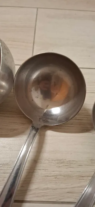 Set 3 Mestoli Argento