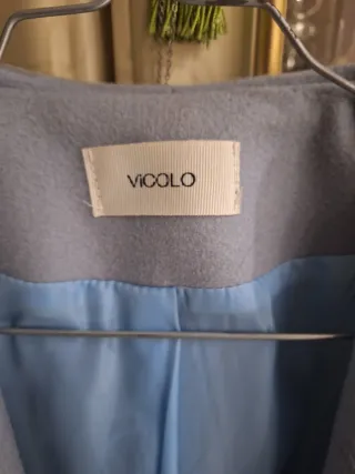 Cappotto Vicolo Celeste Donna XS è