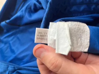 Chaqueta deportiva Reebok azul marino