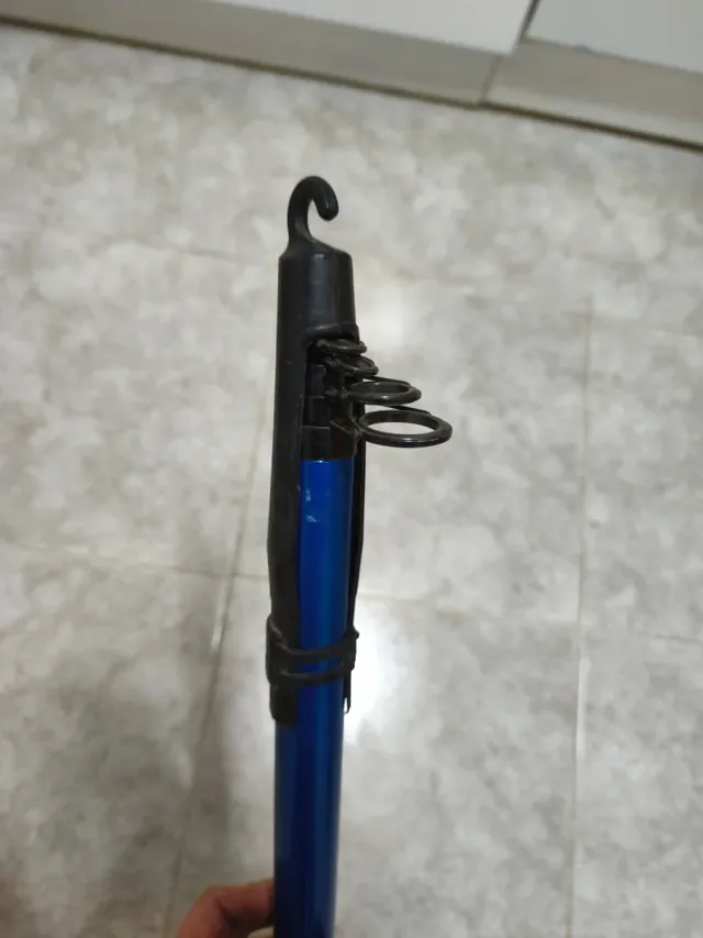 Caña de pescar telescópica con carrete