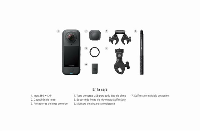 Insta360 X4 Air Pack Motero Sin Abrir
