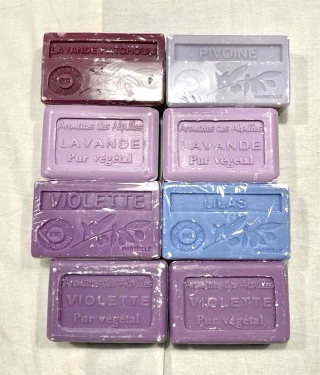 Lote 8 jabones artesanales