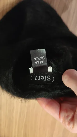 Gorro Boina Pelo Negro Sfera