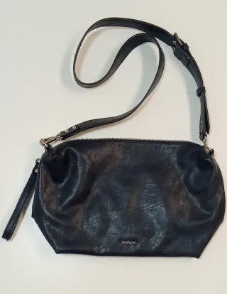 Bolso Desigual Negro Mano/Bandolera