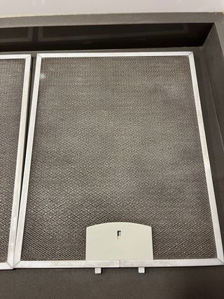 Filtros campana extractora metálicos. Bosch.