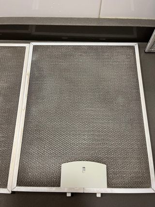 Filtros campana extractora metálicos. Bosch.