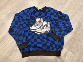 Sudadera H&M a cuadros con zapatillas VJOR
