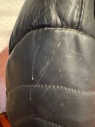 Chiodo in vera pelle vintage