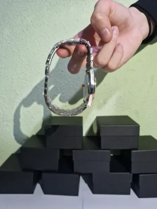 Reloj IRANDY Caballero Elegante Verde/Plata