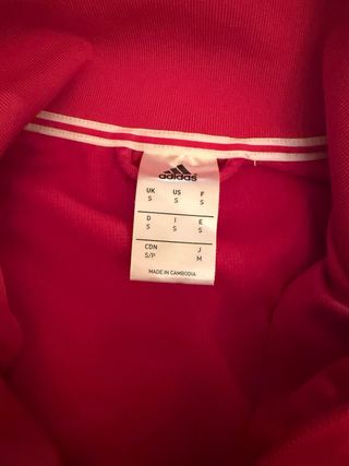Giacca Adidas Vintage Taglia M Rossa