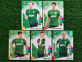 5 carte Panini Adrenalyn XL Sassuolo 2026