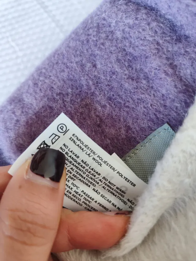 Abrigo de paño reversible niña Coconut