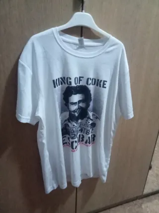 Camiseta Hombre Talla L. Pablo Escobar