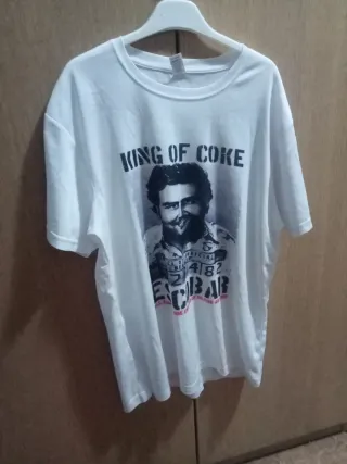 Camiseta Hombre Talla L. Pablo Escobar