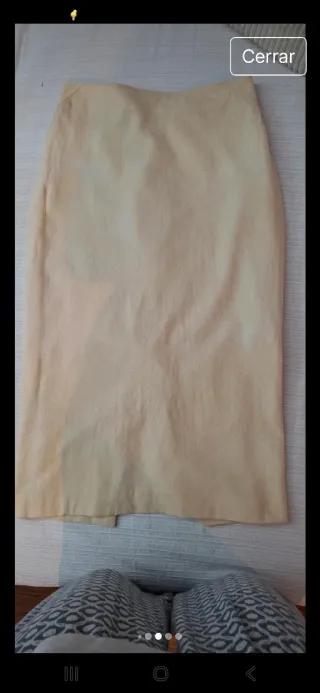 Traje chaqueta y pantalón Roberto Verino beige