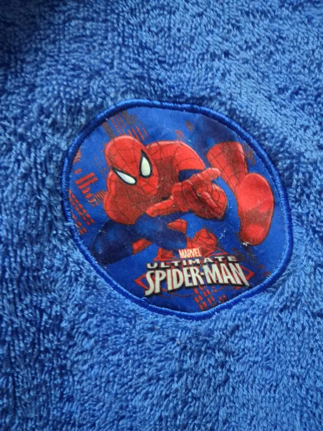 Albornoz Spiderman niño talla 10 años