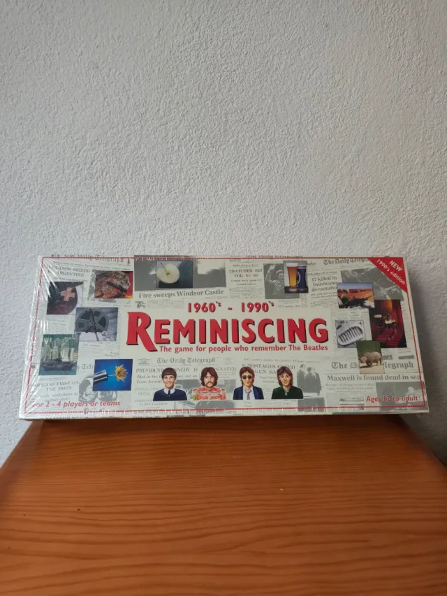 THE BEATLES Juego de mesa vintage 1960-1990