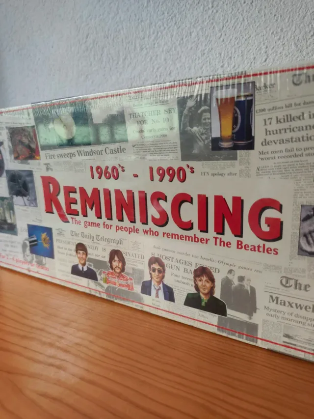 THE BEATLES Juego de mesa vintage 1960-1990